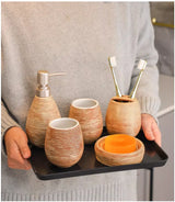 CeramiLux Vintage Badezimmer Set