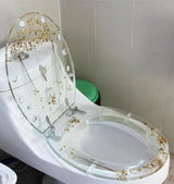 SilentLux Premium Harz-Toilettensitz