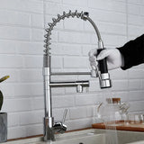 WaterSaver Premium Wasserstopp Küchenhahn-Aufsatz – 360° Drehbarer Strahlregler