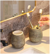 CeramiLux Vintage Badezimmer Set