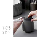 CeramiLux 300 ml Luxus-Seifenspender aus Keramik – für Seife, Shampoo, Spülung oder Lotion