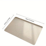 StoneDry Diatomit-Badematte – Super saugfähig, rutschfest & schnelltrocknend – Für Badezimmer, Toilette, Küche oder Flur