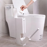 SlimPure 3-in-1 Ultradünner Abfalleimer – 4.4” Schmaler Badezimmer-Mülleimer mit Deckel