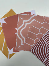 BohoTerracotta Selbstklebende Fliesenaufkleber