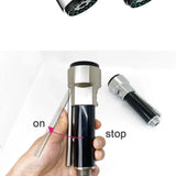 WaterSaver Premium Wasserstopp Küchenhahn-Aufsatz – 360° Drehbarer Strahlregler