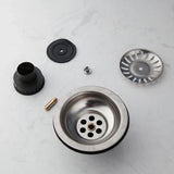 AquaGuard Edelstahl Spülbecken Sieb mit Geruchsfilter – Pop-Up Stopfen & Anti-Verstopfung Korb