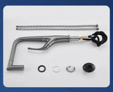 AquaLuxe – Luxus Ausziehbare Küchenarmatur in Gebürstetem Gold & Schwarz