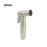 AquaJet Pro Hand-Bidetdusche in Schwarz-Grau-Silber