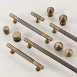 VintageBrass Europäische Messinggriffe – Elegante Bronzegriffe für Schränke, Schubladen und Möbel