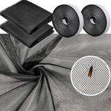 FensterWächter Insektenschutznetz – Feinmaschiges Fliegengitter aus Polyester | Faltbar & Langlebig | Mücken- und Fliegenschutz für Zuhause