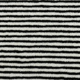 LambSoft Stripe Jacquard Lammfleece Stoff – Weiches Premium-Textil für Kinderkleidung & DIY