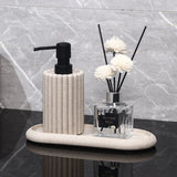 CeramiPure Studio Kreativer Keramik Seifenspender – Elegantes Badaccessoire für Zuhause & Hotel