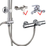 Getrenntes Duschsystem für Badewanne mit Regendusche und Handbrause – Höhenverstellbare Komplettlösung in Schwarz oder Chrom
