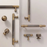 VintageBrass Europäische Messinggriffe – Elegante Bronzegriffe für Schränke, Schubladen und Möbel