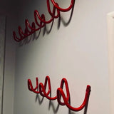 NordHook Trio Skandinavische Wandgarderobe