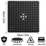 SafeStep Rutschfeste Duschmatte 53x53 cm