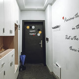 NordHook Trio Skandinavische Wandgarderobe