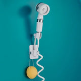 AquaNomad SmartCamp Dusche – Tragbare Campingdusche mit wiederaufladbarer Pumpe und intelligenter digitaler Steuerung