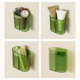 SmileKeeper Wandmontierter Zahnbürstenhalter