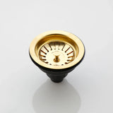 AquaGuard Edelstahl Spülbecken Sieb mit Geruchsfilter – Pop-Up Stopfen & Anti-Verstopfung Korb