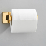 Papierrollenhalter aus 304 Edelstahl, goldfarben, für Badezimmer