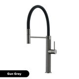 Velmora GoldFlex 360° Küchenarmatur – Gebürstetes Messing