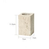 Travèra Beige Travertin Badezimmer-Set