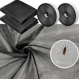 FensterWächter Insektenschutznetz – Feinmaschiges Fliegengitter aus Polyester | Faltbar & Langlebig | Mücken- und Fliegenschutz für Zuhause