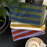 VeloraSoft StripePure Baumwollhandtücher – Ultraweiche, Saugstarke Bad- & Gesichtstücher