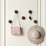 Nurlin Wandhaken aus Walnussholz