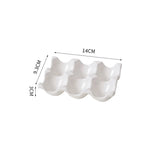 OvoLux Keramik Eierhalter – 6- & 12-Fach Eierablage für Küche & Kühlschrank