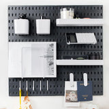 Stecktafel-Kombinationsset – Wand-Organizer | 55,9 x 55,9 cm | Verstellbar & DIY | Zubehör inklusive