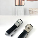 WaterSaver Premium Wasserstopp Küchenhahn-Aufsatz – 360° Drehbarer Strahlregler