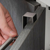 CabinHang – Edelstahl Küchenhandtuchhalter ohne Bohren