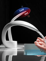 AquaLuxe Wasserfall-Waschtischarmatur