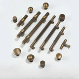 VintageBrass Europäische Messinggriffe – Elegante Bronzegriffe für Schränke, Schubladen und Möbel