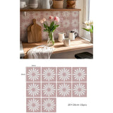 BohoTerracotta Selbstklebende Fliesenaufkleber