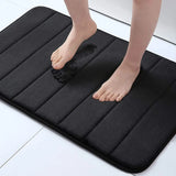 SoftStep Memory Foam Badematte – Rutschfest, schnelltrocknend & waschbar – Für Badezimmer oder Toilette