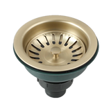 AquaGuard Edelstahl Spülbecken Sieb mit Geruchsfilter – Pop-Up Stopfen & Anti-Verstopfung Korb