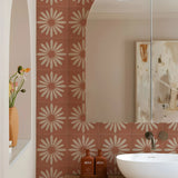 BohoTerracotta Selbstklebende Fliesenaufkleber