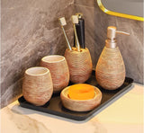 CeramiLux Vintage Badezimmer Set