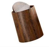 WoodStyle Swing Mülleimer mit Schwenkdeckel