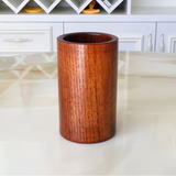 EcoWood – Luxuriöses Kochgeschirr-Set aus Holz mit Aufbewahrungseimer