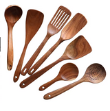 EcoWood – Luxuriöses Kochgeschirr-Set aus Holz mit Aufbewahrungseimer