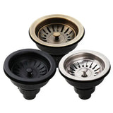 AquaGuard Edelstahl Spülbecken Sieb mit Geruchsfilter – Pop-Up Stopfen & Anti-Verstopfung Korb