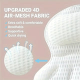 AquaComfort Luxus-Badkissen – 3D Air Mesh