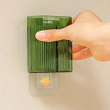 SmileKeeper Wandmontierter Zahnbürstenhalter