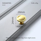 Aurivon LuxeGrip Möbelgriff aus Vollmessing