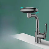 Design Waschtischarmatur mit kaskadenartigem Wasserfluss und vier Strahlarten