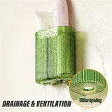 SmileKeeper Wandmontierter Zahnbürstenhalter